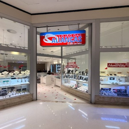 Logo da loja lojão das  alianças